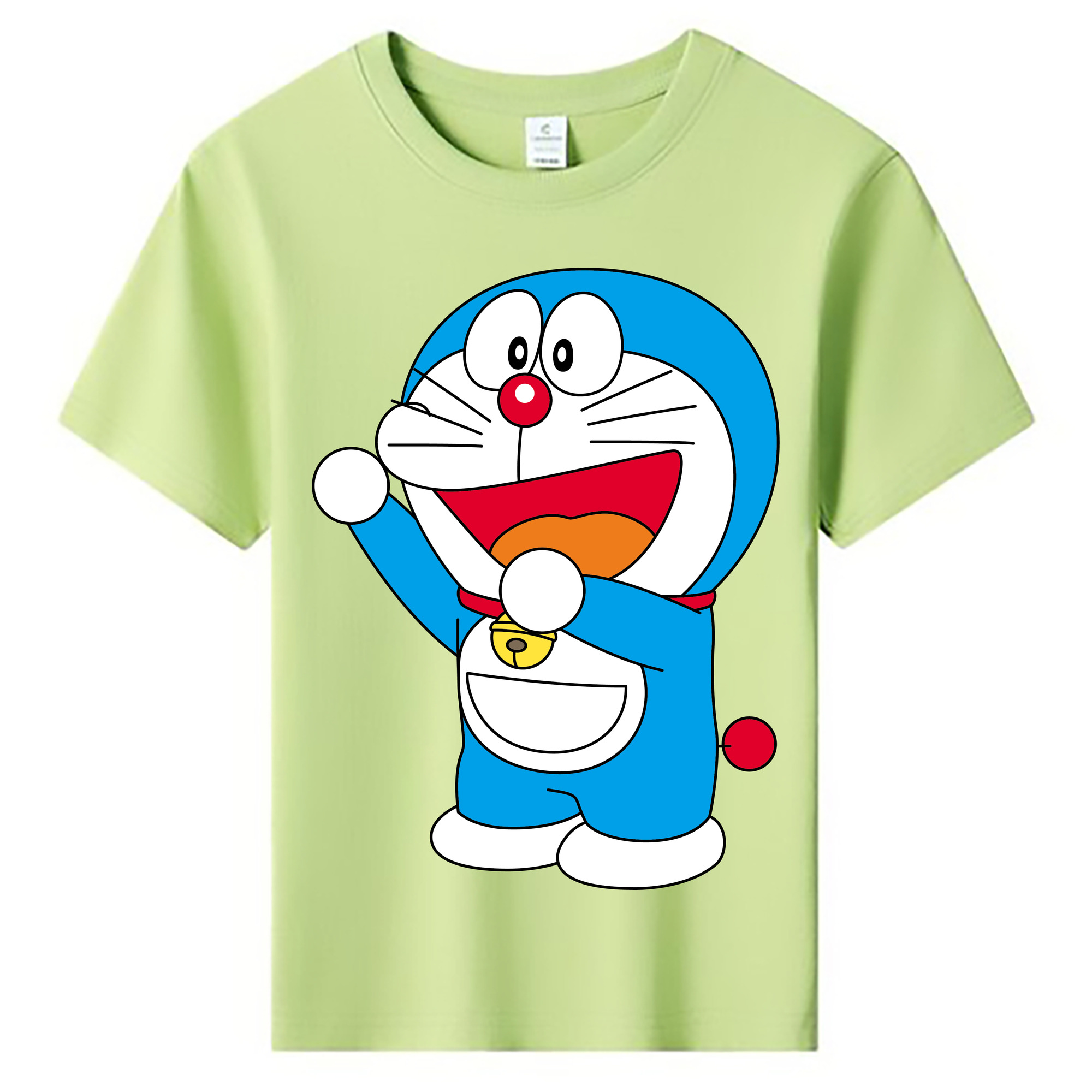 （画像用） ドラえもん Doraemon 綿100％キッズTシャツ（フロントプリント）